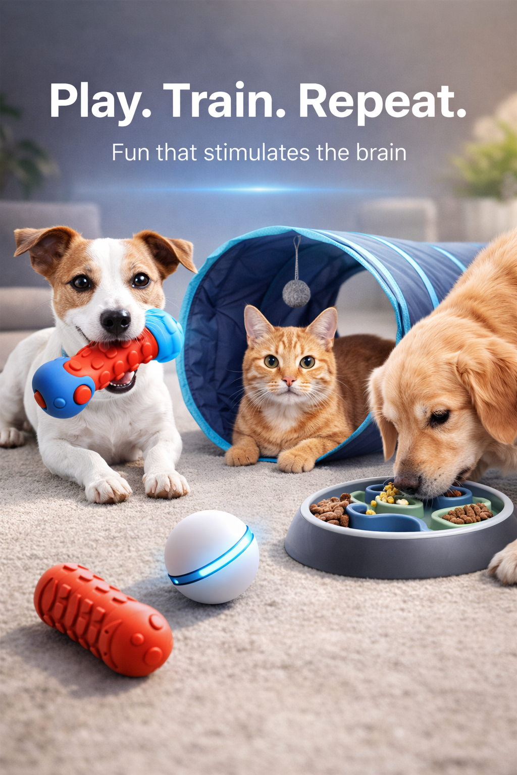 Play. Train. Repeat.