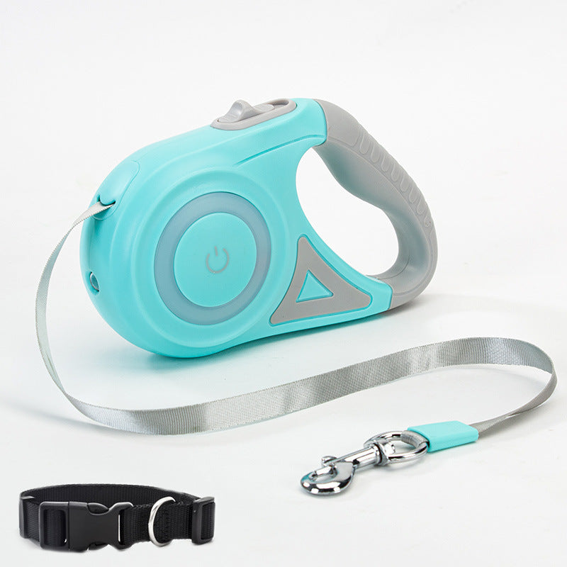 Dog Leash with LED lighting