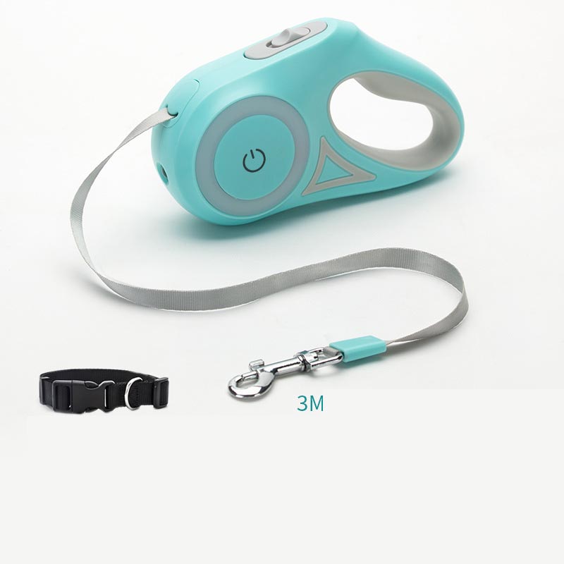 Dog Leash with LED lighting