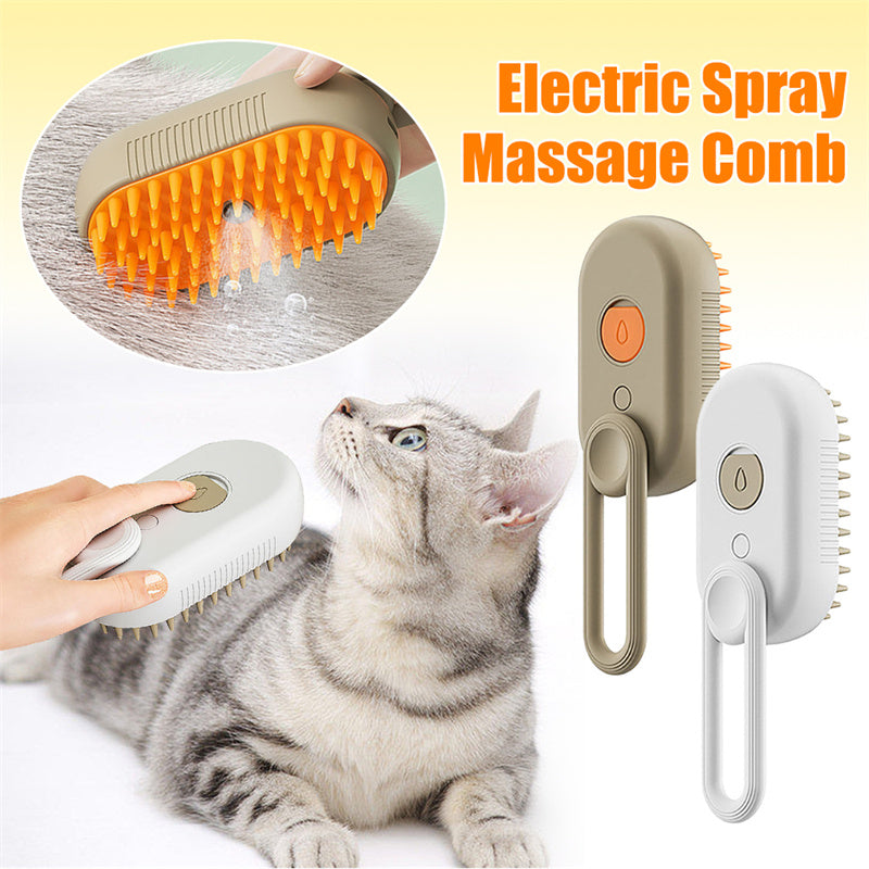 3 in 1 brush and steamer for pets