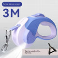 Glowing LED Retractable Dog Leash